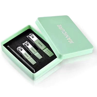Manimate 4-Pcs Nail Clippers Set - With Nail File